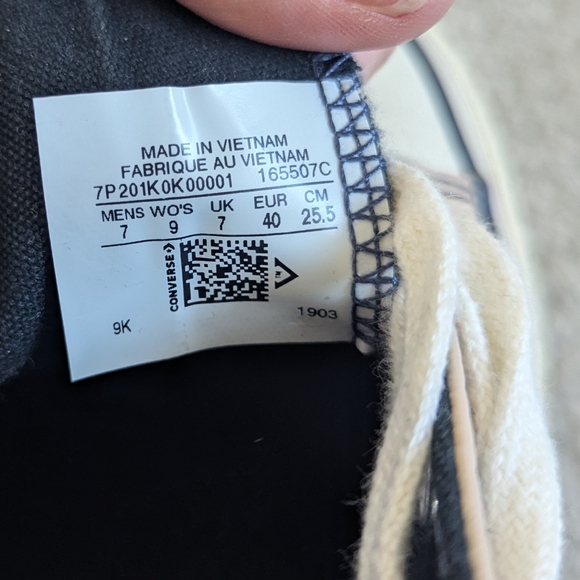 Converse All-Star Light Pink Size 9 Chuck Taylors Customized Birds - Picture 7 of 7